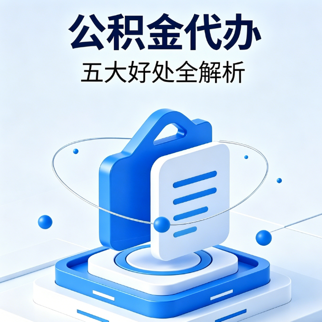 大庆公积金代办到底值不值？这5大好处让你少走弯路